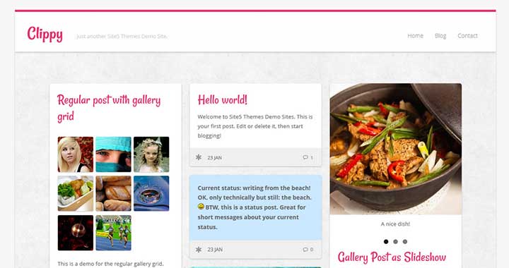 Customize the site, there is the wpbakery page builder included for free. 30 Free Pinterest Style WordPress Themes - ThemeMags