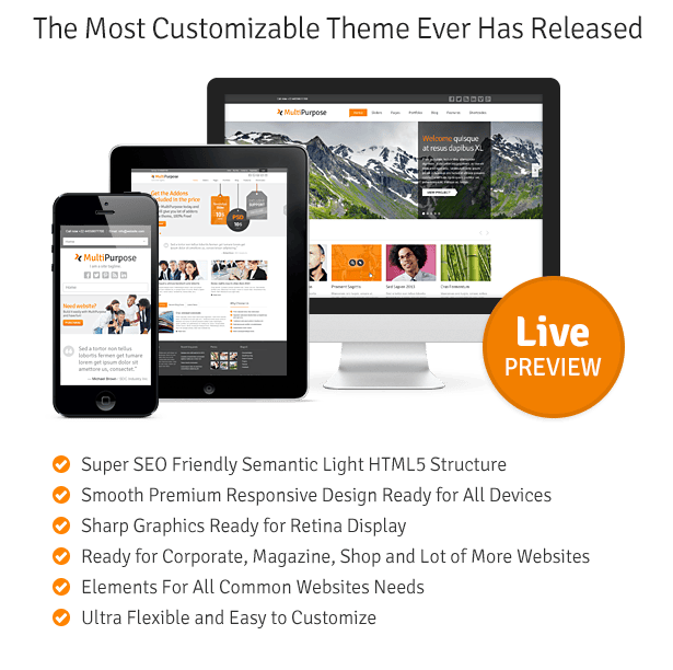 Most Customizable Theme Ever Has Released