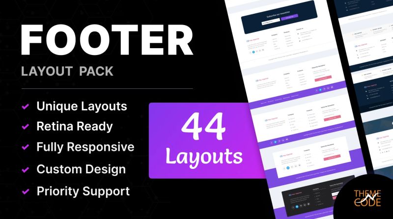 Presenting The Footer Layout Pack For Divi By Tnc Themencode Llc - Nature Wallpaper Collection - 8K Quality