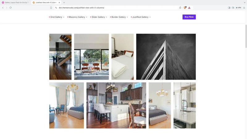 Introducing Bundle Divi Layouts By Tnc Themencode Llc - Premium Mountain Art Gallery - Retina