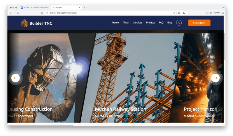 Builder Tnc New Webflow Construction Template Themencode Llc - Nature Designs - Artistic 8K Collection