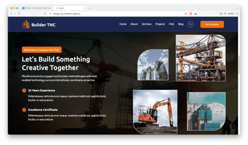 Builder Tnc Construction Html5 Responsive Website Template - Landscape Pictures - Perfect HD Collection