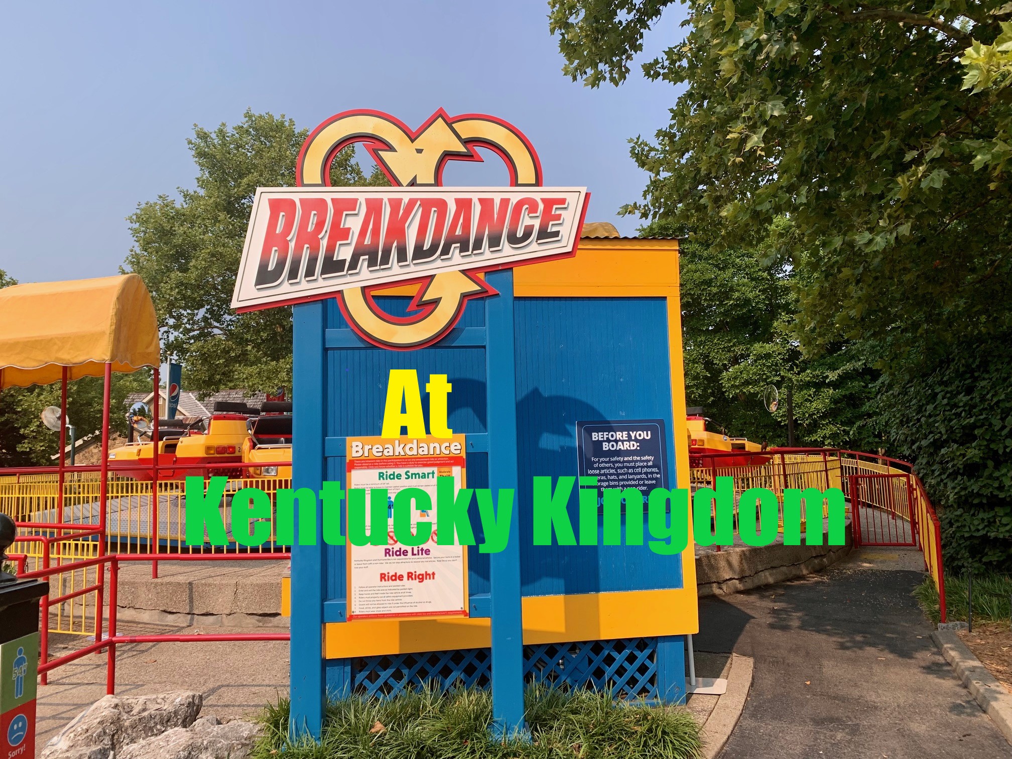 Breakdance at Kentucky Kingdom