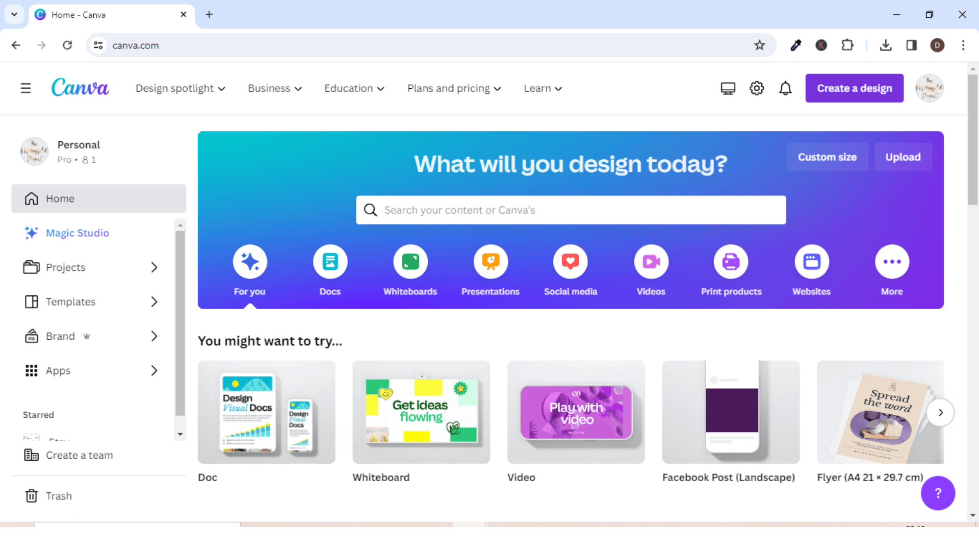 create your homemade gift in canva