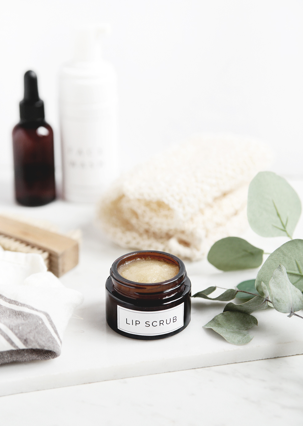 ½ cup (115 g) granulated sugar. Diy Lip Scrub Homemade Lip Exfoliator For Smooth Lips