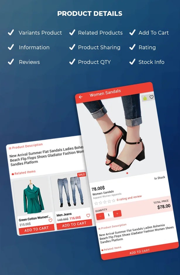 Ionic React Woocommerce - Universal Full Mobile App Solution for iOS & Android / WordPress Plugins - 14