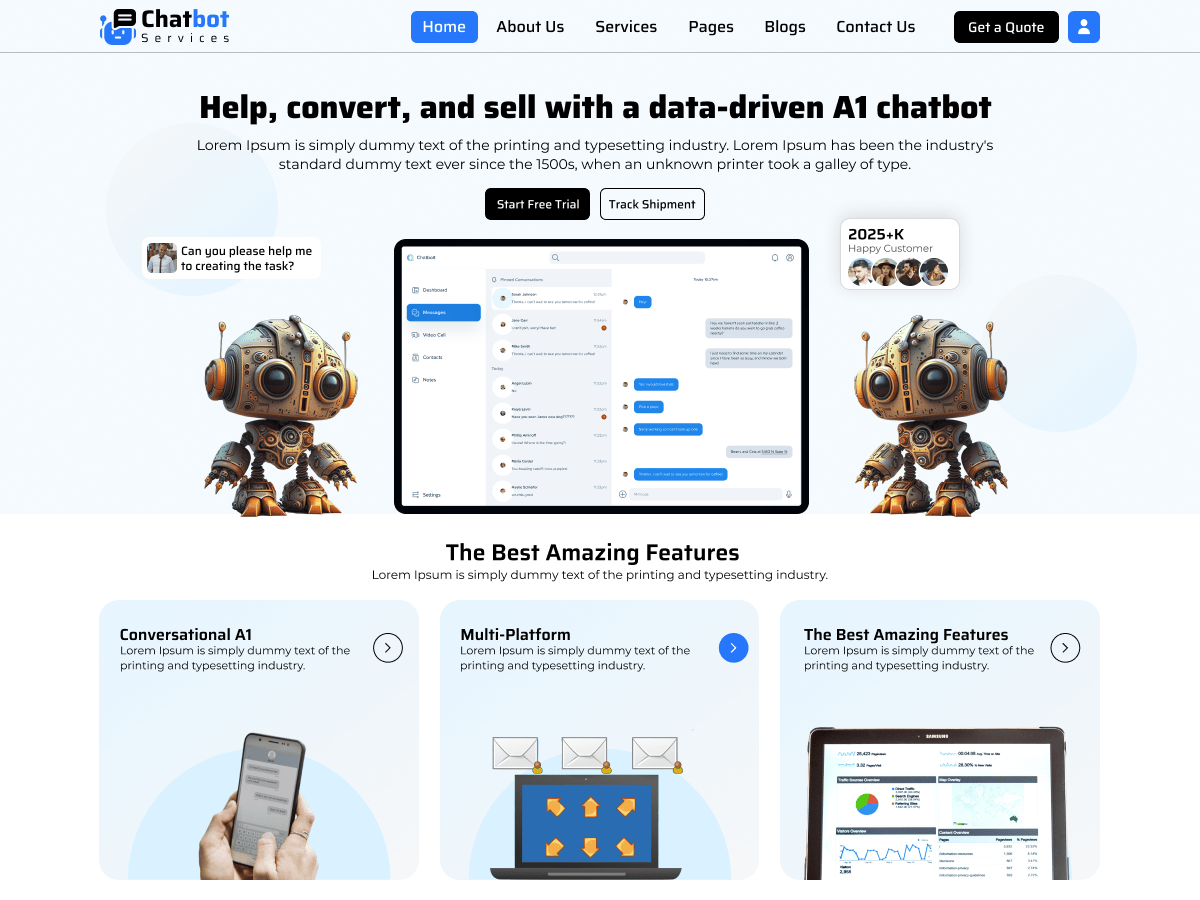WordPress主题：AI Chatbot
