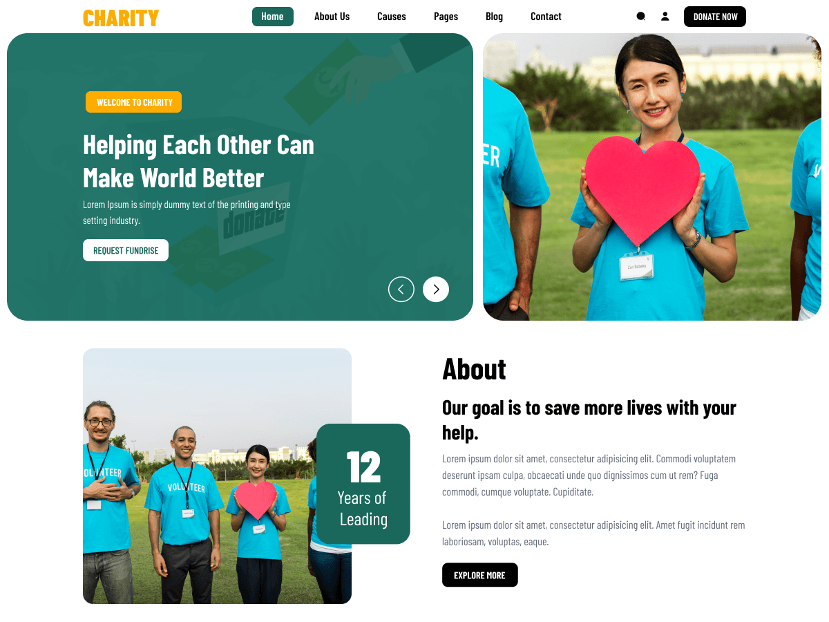 WordPress主题:Alpha Charity