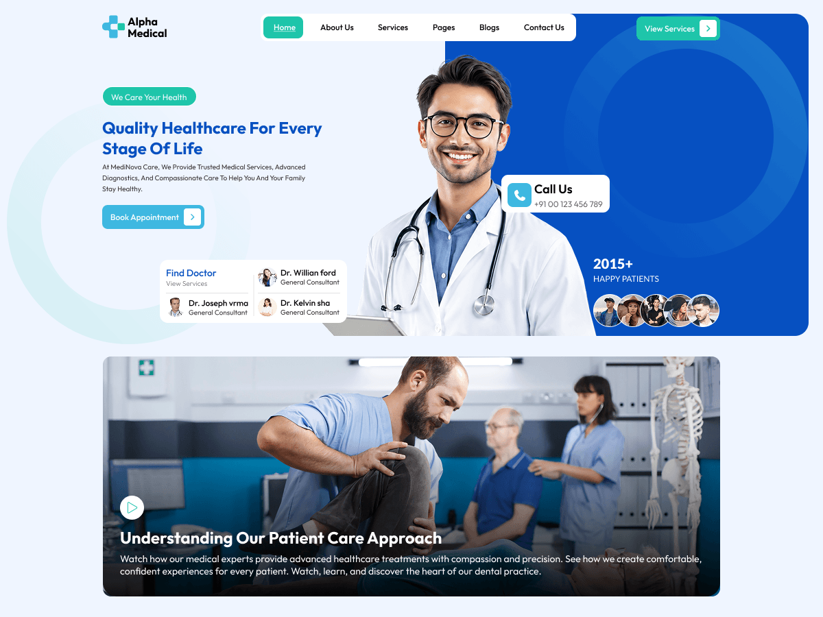 WordPress主题:Alpha Medical