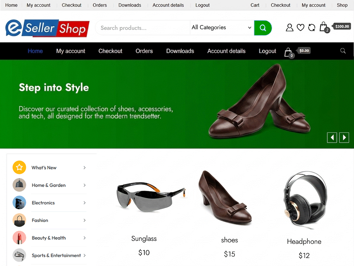 WordPress主题：Applience Shop