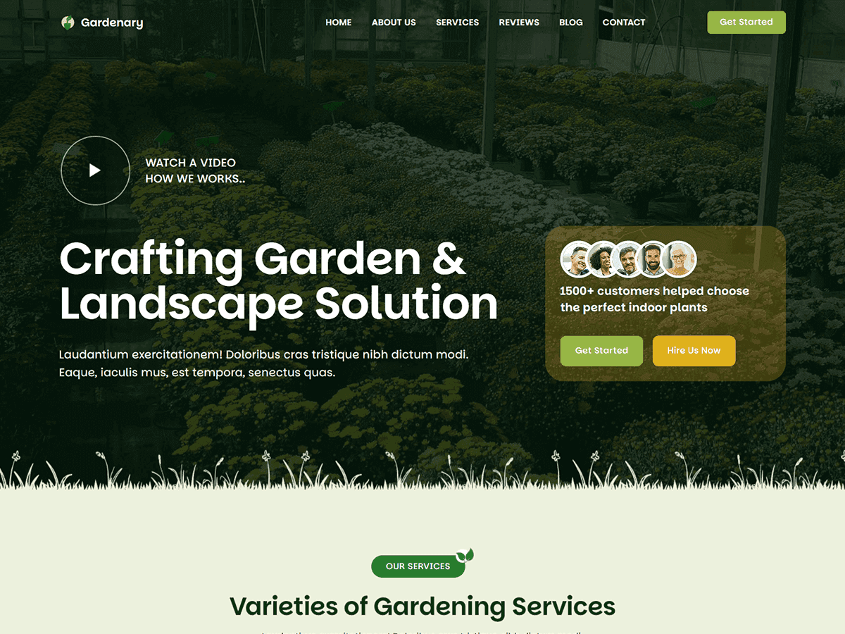 WordPress主题:Blockskit Gardenary
