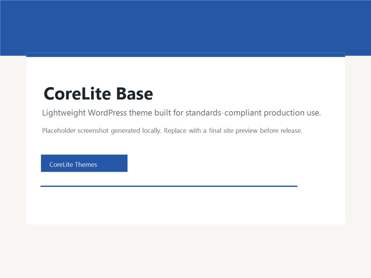 CoreLite Base