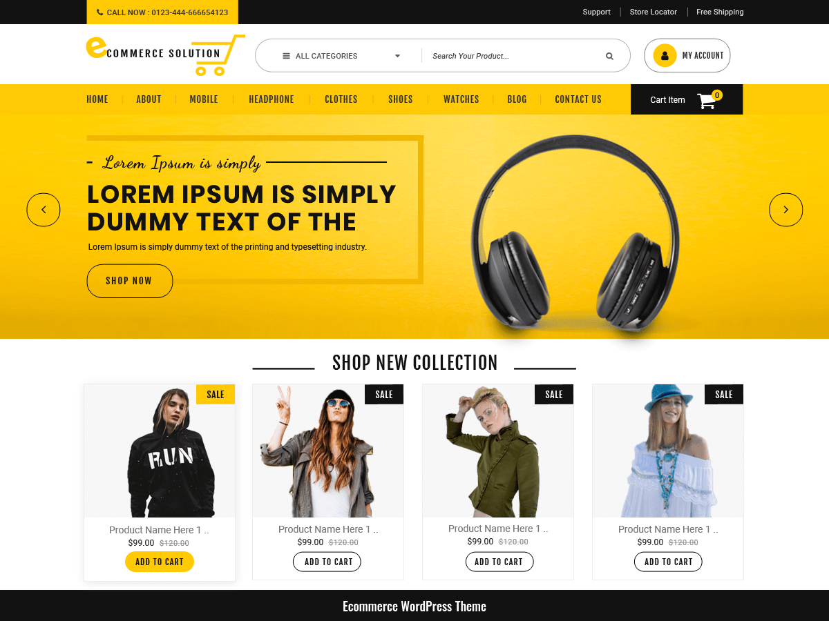 Metro is a minimal ecommerce theme with seven different homepage designs. Ecommerce Solution - WordPress-Theme | WordPress.org Deutsch