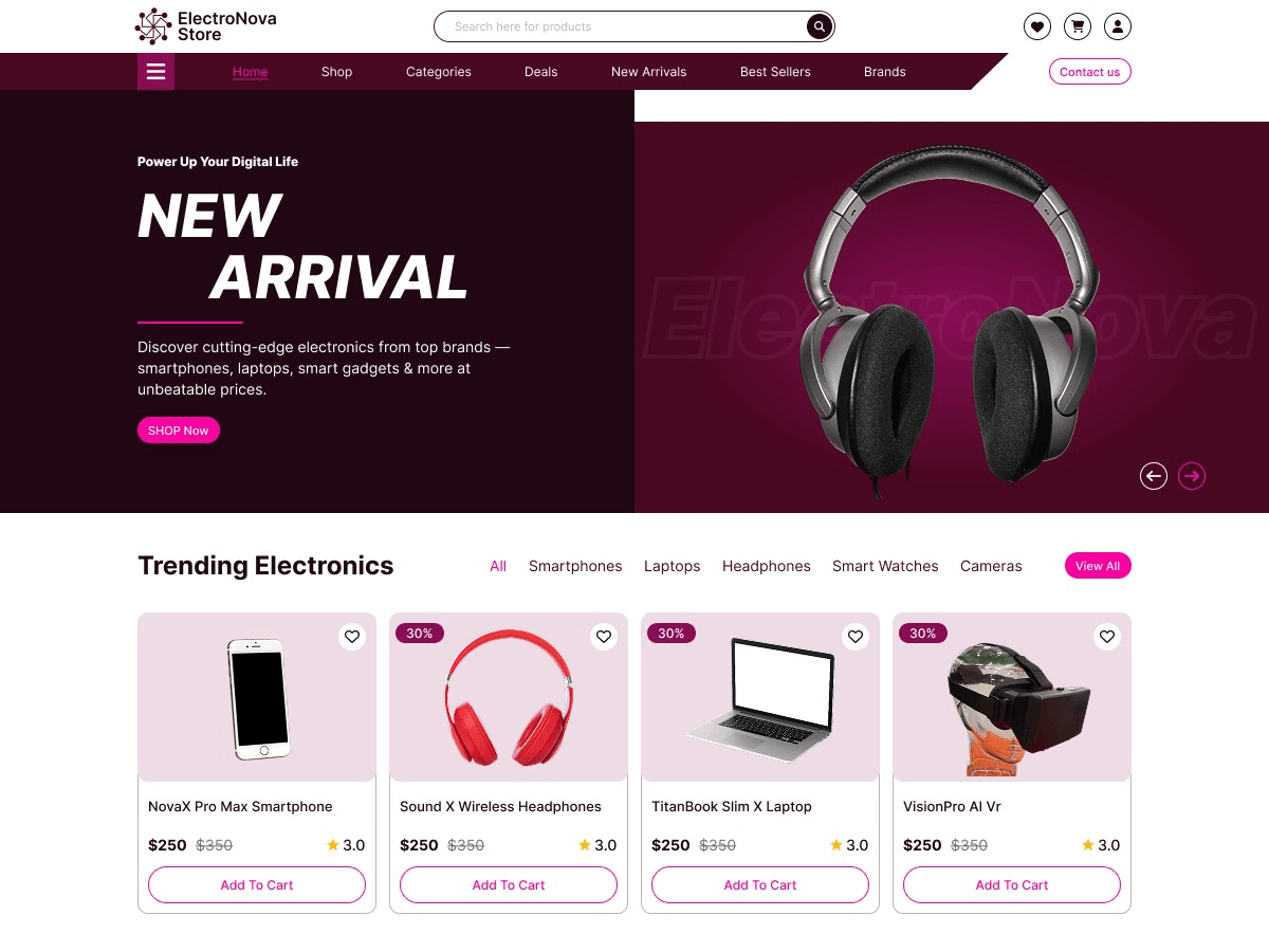 WordPress主题:Electronics Equipment