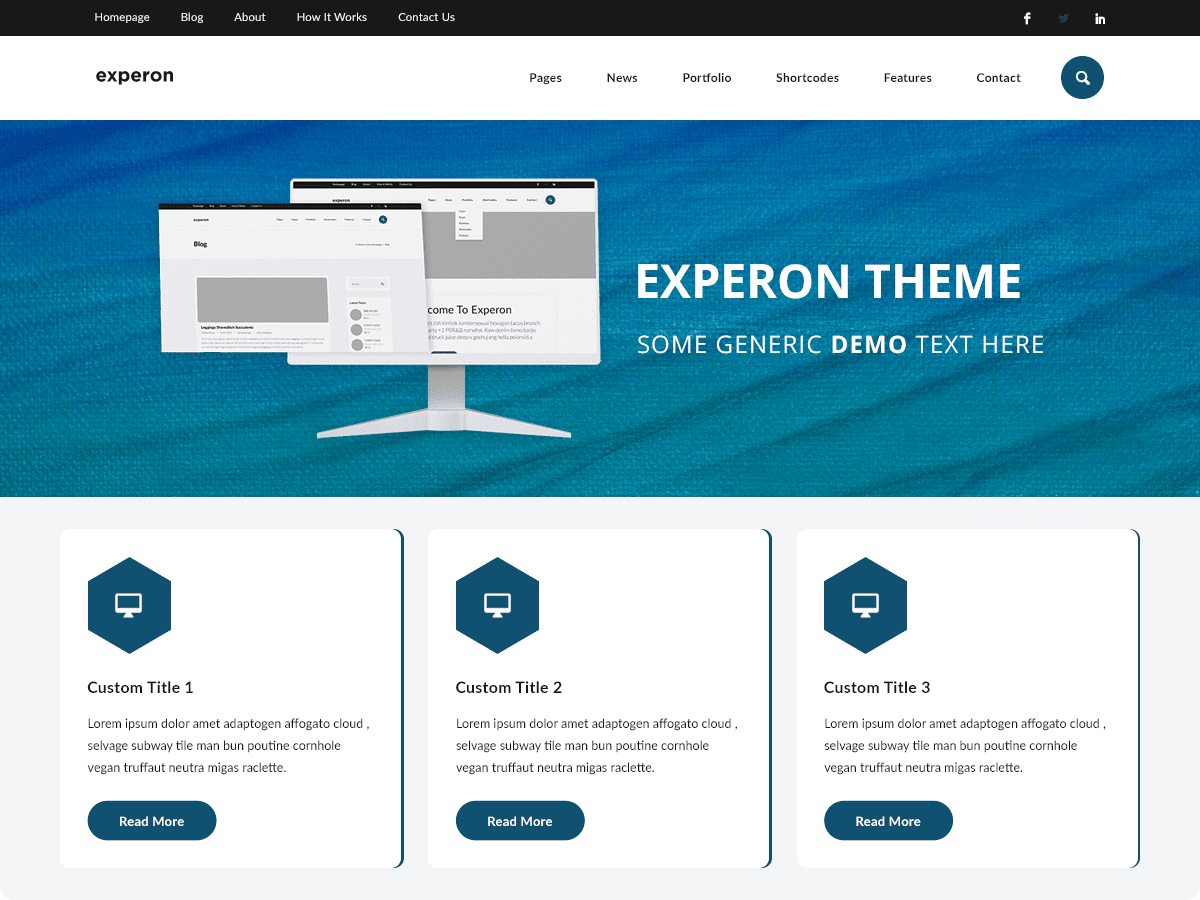 WordPress主题:Experon iMagazine