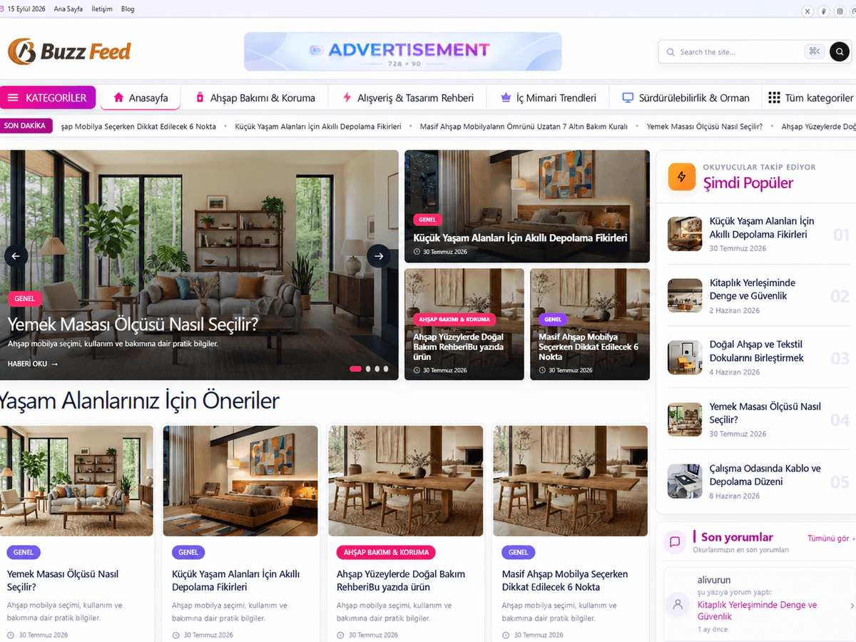 WordPress主题:FeedBuzz