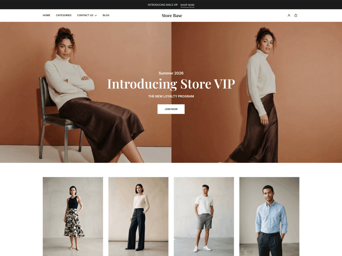 WordPress主题:Gutenify Store Base