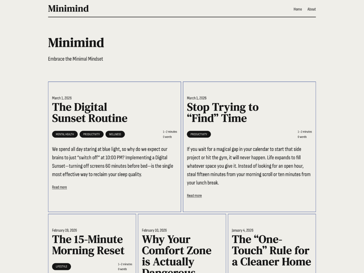 Minimind