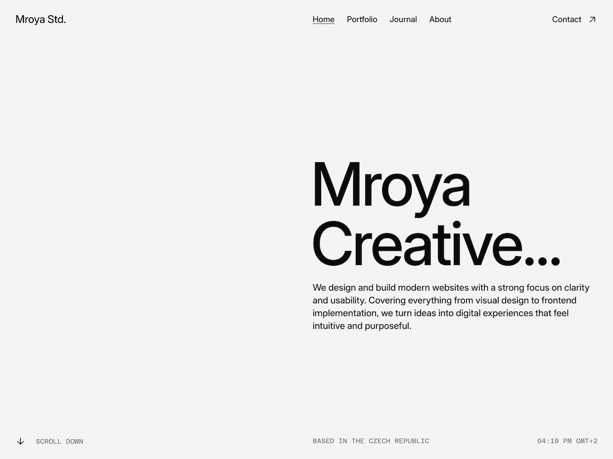 WordPress主题：Mroya