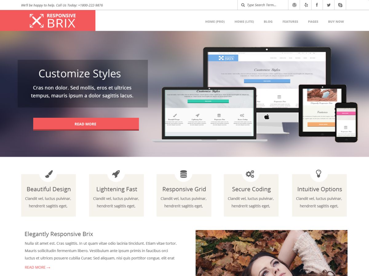 Responsive Brix | WordPress 主题| WordPress.org China 简体中文