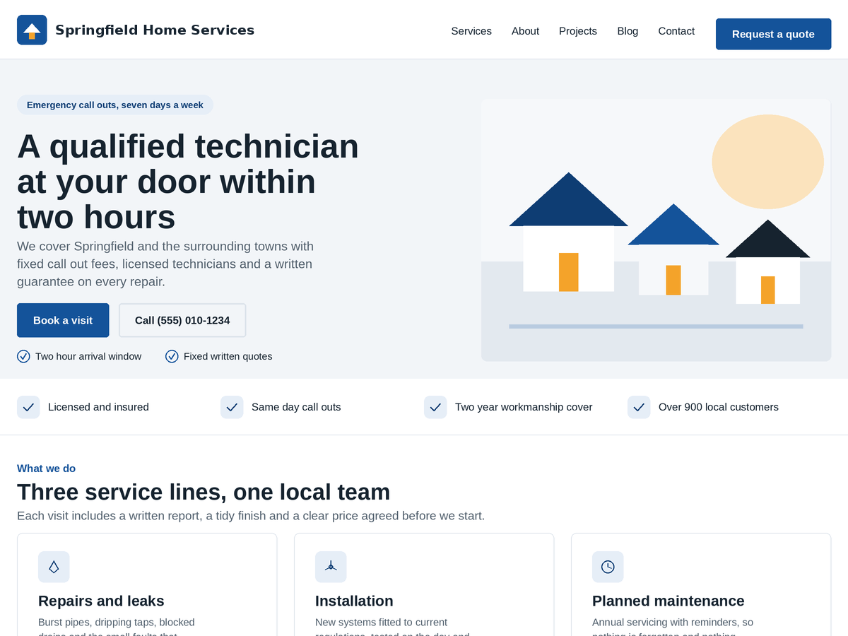 WordPress主题:Servnora
