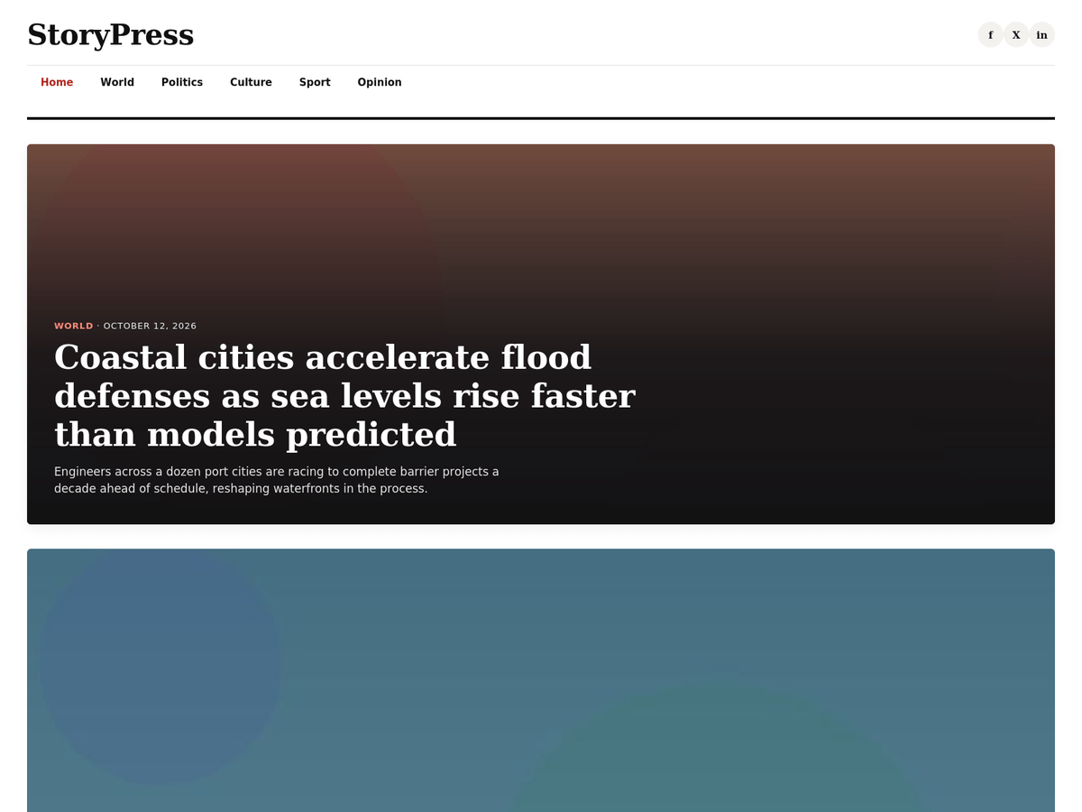 WordPress主题:StoryPress
