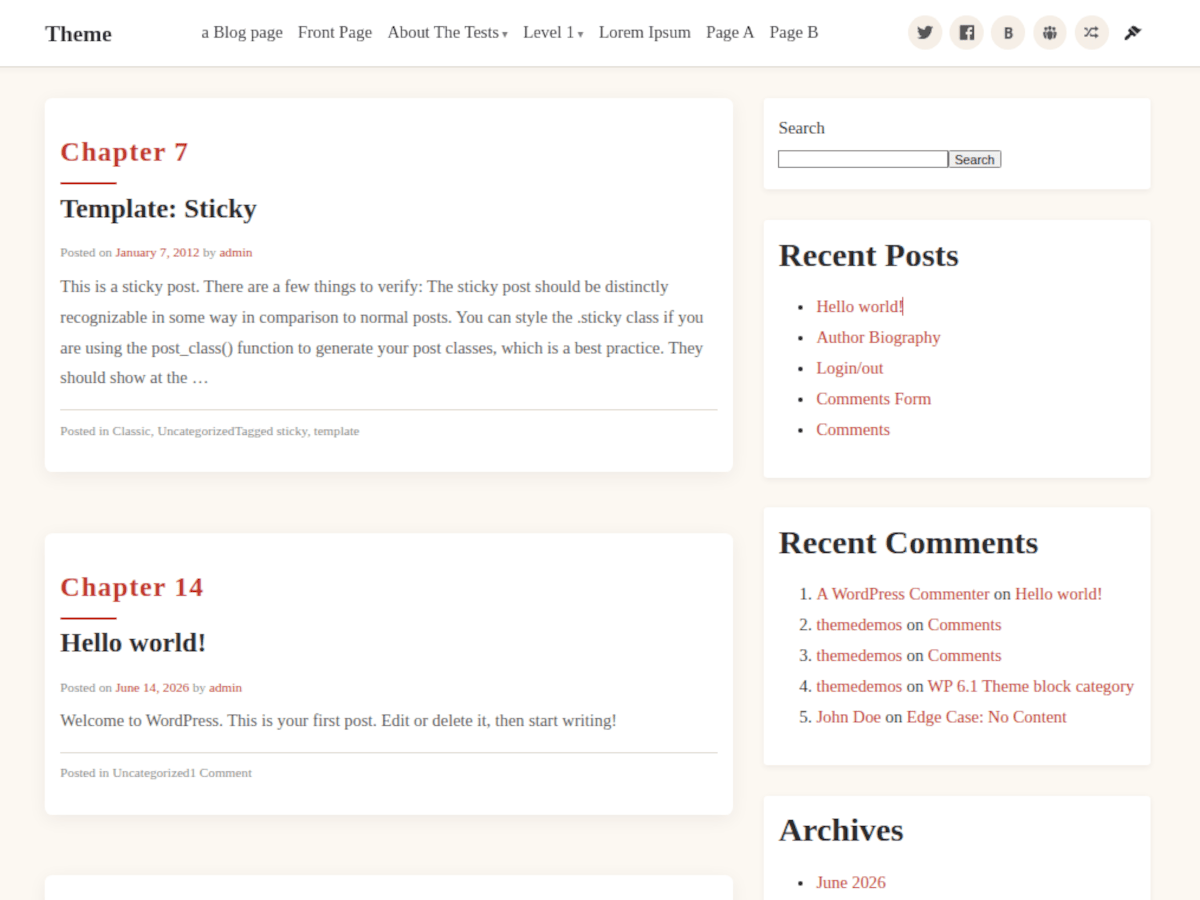 WordPress主题:StoryWeave