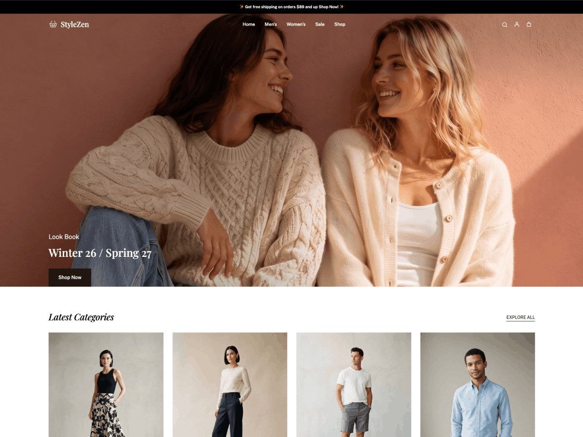 WordPress主题：Stylezen Lite