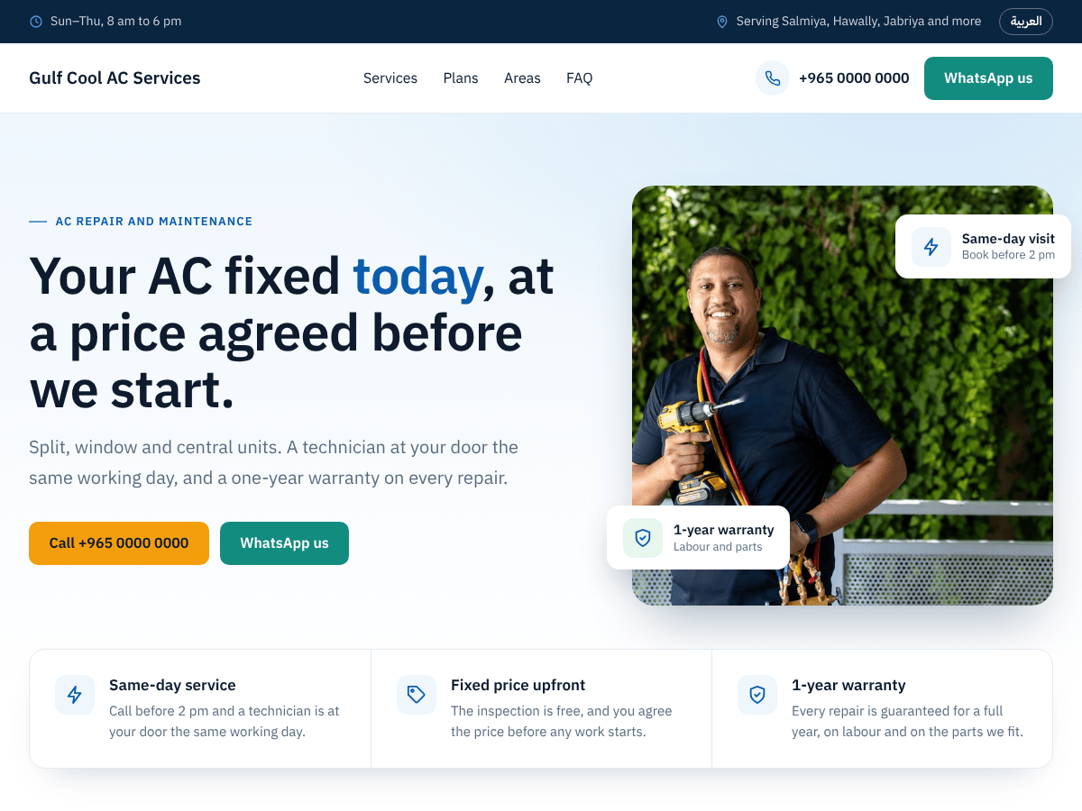 WordPress主题:Tothiq Service