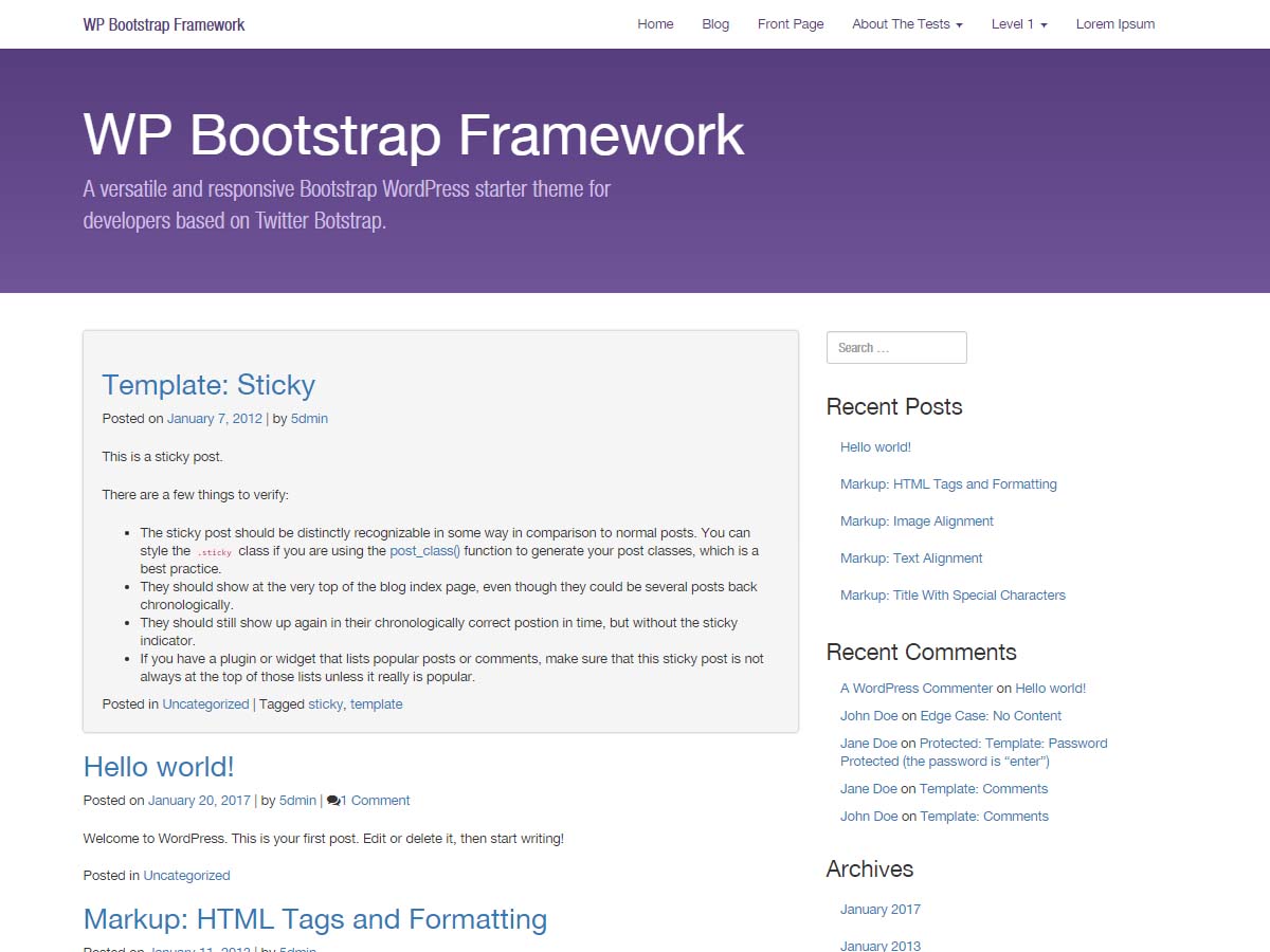 The theme is thoroughly reviewed by experienced reviewers at wordpress.org. Wp Bootstrap Starter Wordpress Child Theme Download Wordpress Child Theme Generator