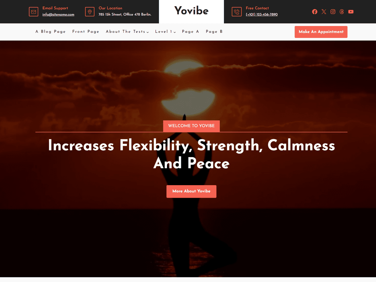 WordPress主题:Yovibe