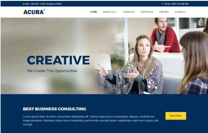 40 Top Premium And Free Professional Bootstrap Business Templates 2019