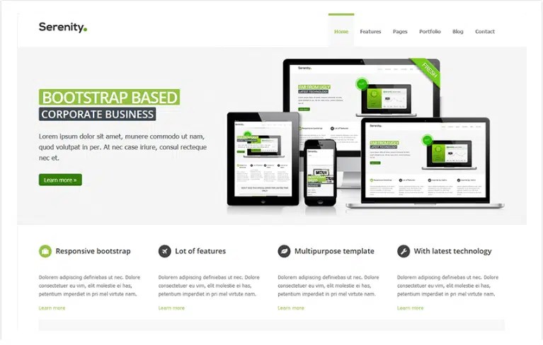 40 Top Premium And Free Professional Bootstrap Business Templates 2019