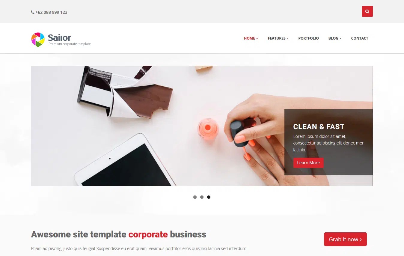20 Free Responsive Bootstrap Landing Page Templates 2018
