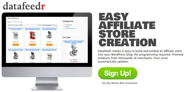 Comre comes with a shop to offer premium copouns to buy online. Datafeedr Review - Best Affiliate Store Plugin in WordPress - Themes Tube