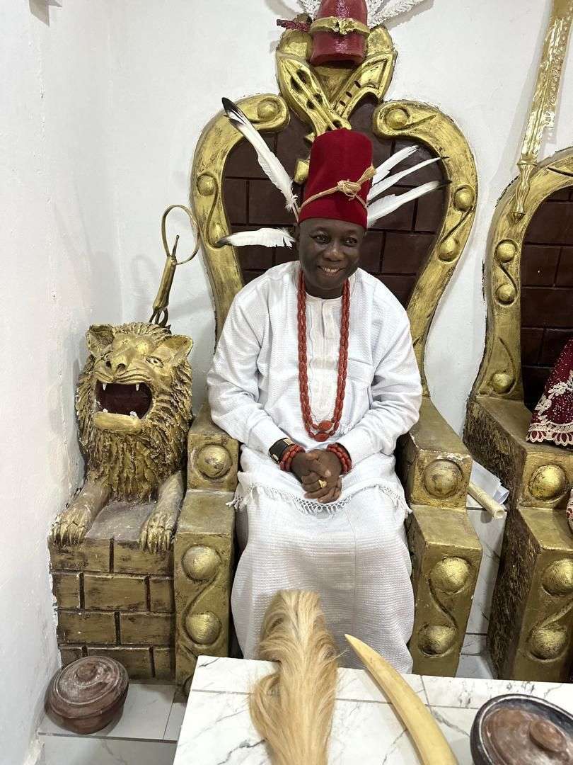 HRM Asagba (Prof.) Epiphany Azinge, SAN Lays Foundation For Kingdom's Permanent Palace In Asaba