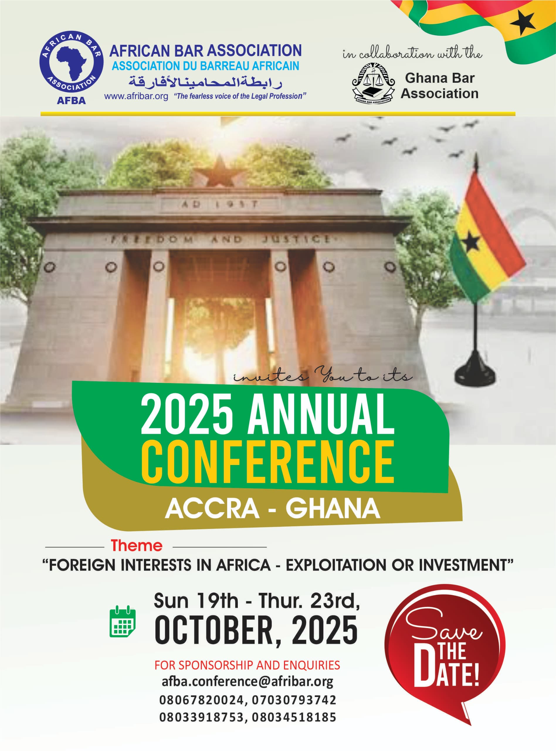 Call For Papers: AfBA Extends Deadline Ahead Of 2025 Annual Conference In Accra AfBA Extends Early Bird Registration Ty 14 Days To Ease Delegate Participation