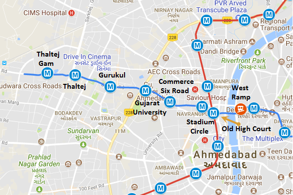 Tpl Ccecc Jv Casts 1st Pier For Ahmedabad Metro S Reach 2 The