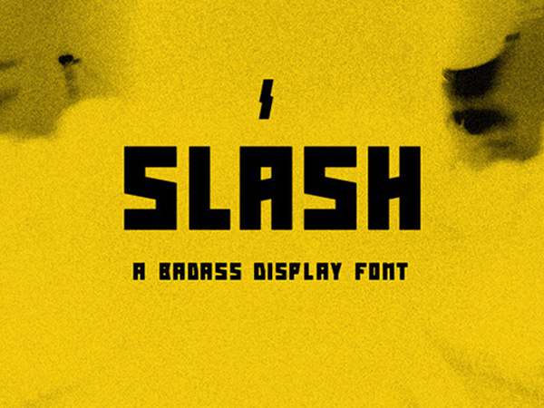 Slash: Free Display Font | Theme-UI