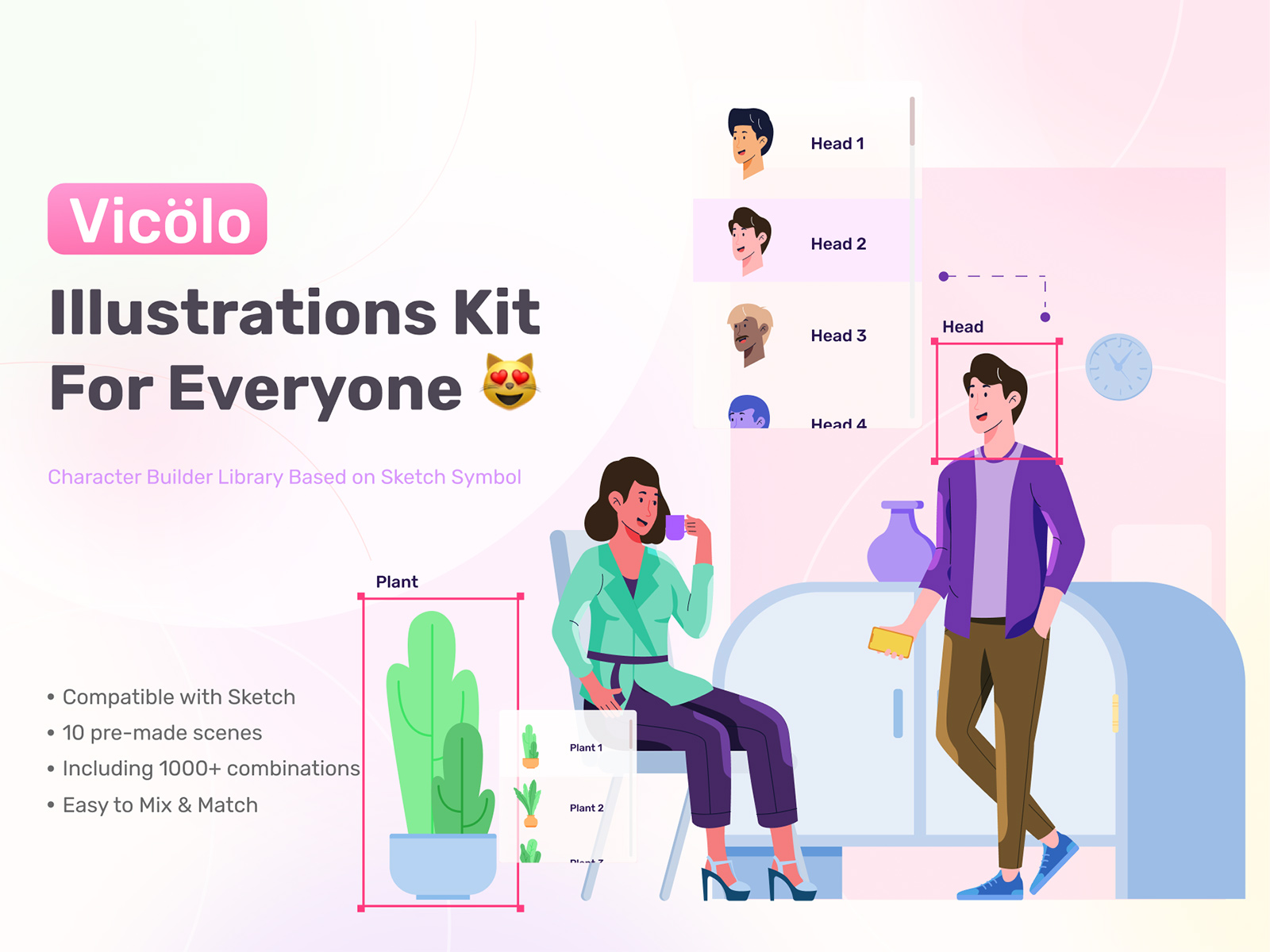 Vicolo Illustrations Kit