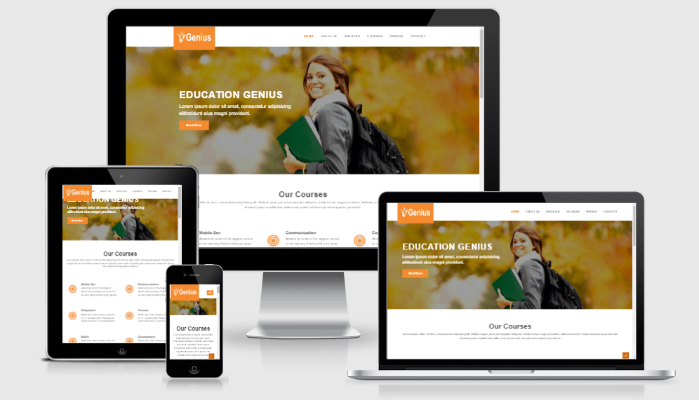 100 Free Html5 Responsive Bootstrap Template In 2018