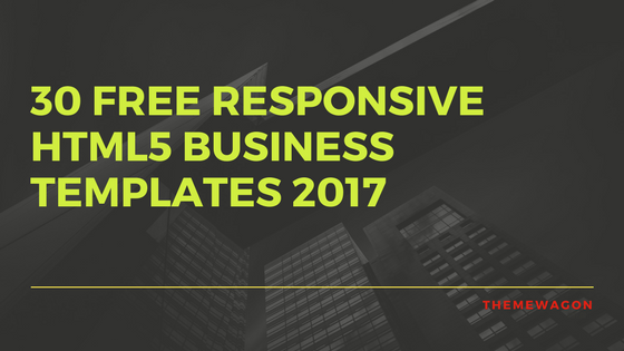 30 Business Website Design Template Free Download