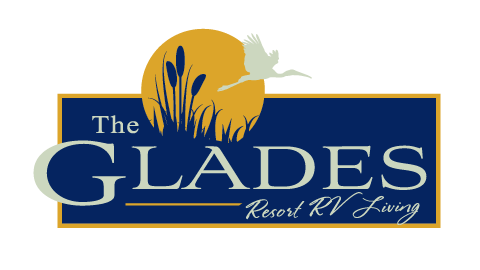 The Glades RV Resort logo