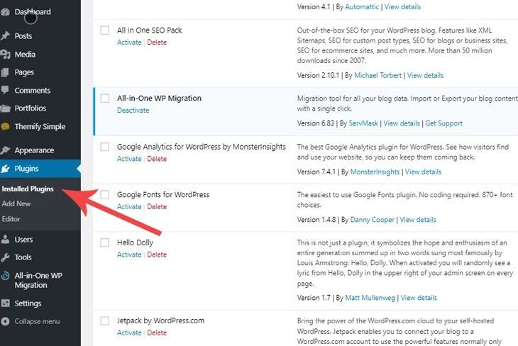 · locate the active_plugins entry under the option_name column. How To Reinstall Wordpress Plugins Themify