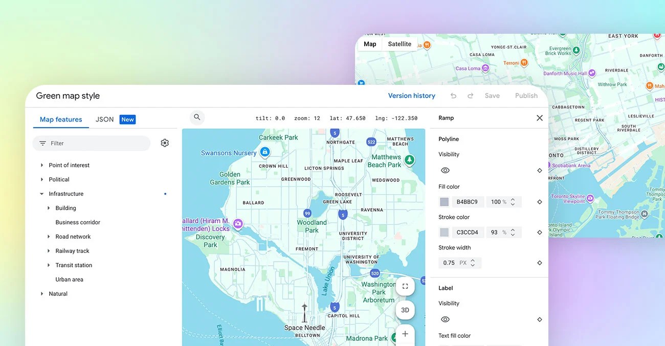 How To Apply Custom Google Map Styles Themify Builder Style.