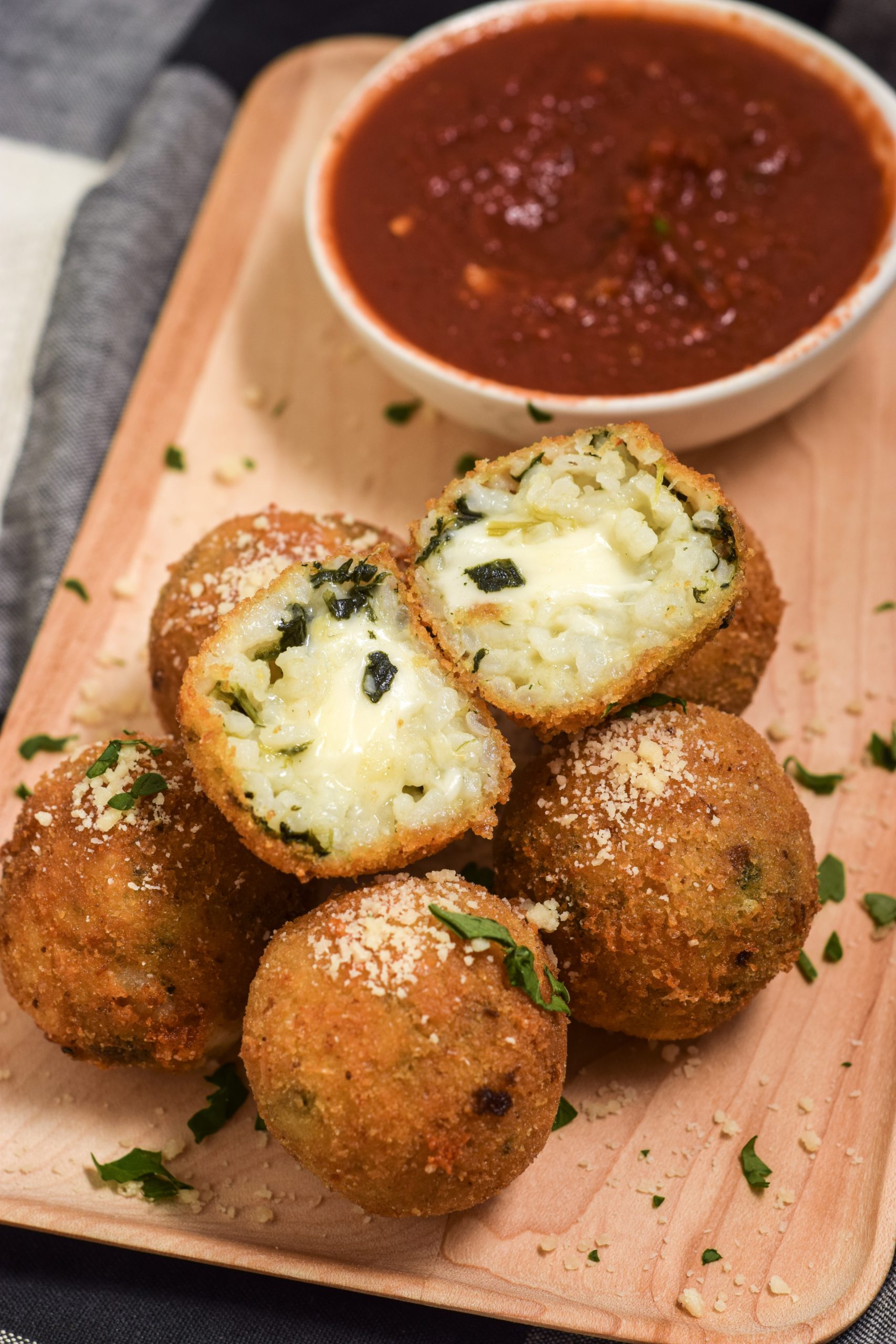 Spinach and Artichoke Arancini The Migoni Kitchen
