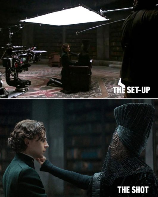 Use of artificial lighting in the movies💡🎬