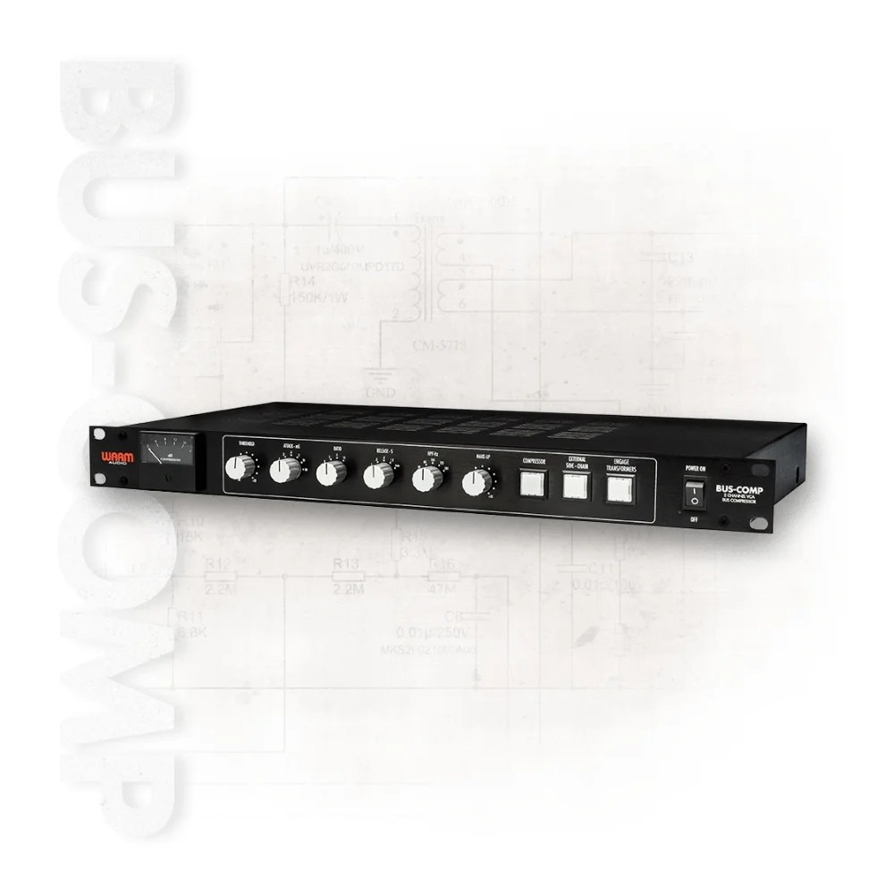 Warm Audio Bus-Comp 2-channel stereo VCA bus compressor