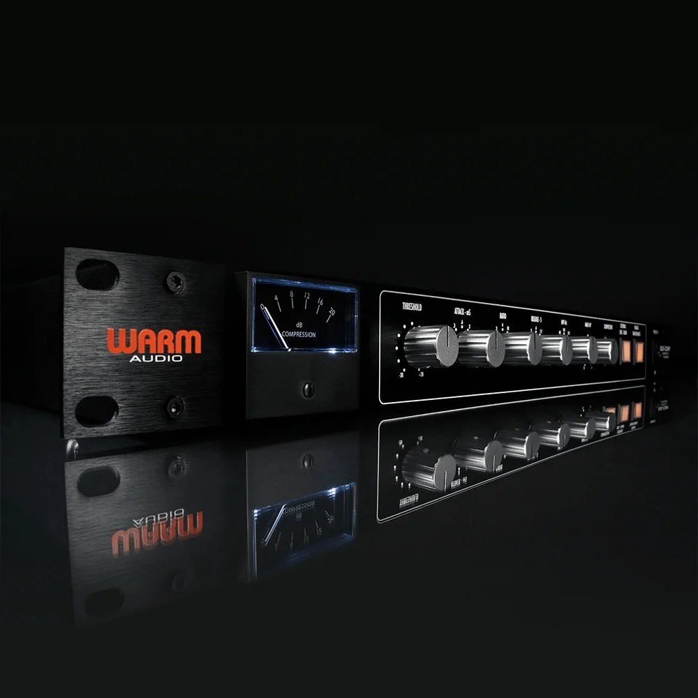 Alternative view of Warm Audio Bus-Comp 2-channel stereo VCA bus compressor