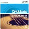D'Addario EJ16 Phosphor Bronze, Light, 12-53 (Acoustic String)